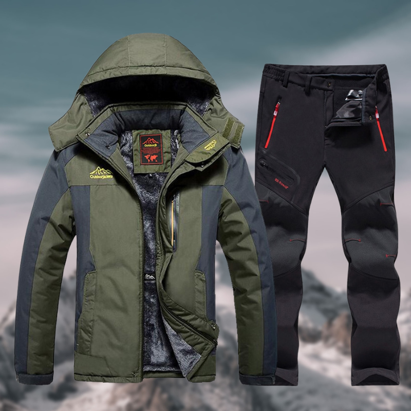 Tobias | Men's Waterproof Winter Outdoor Set Jacket & Pants - Zenovich