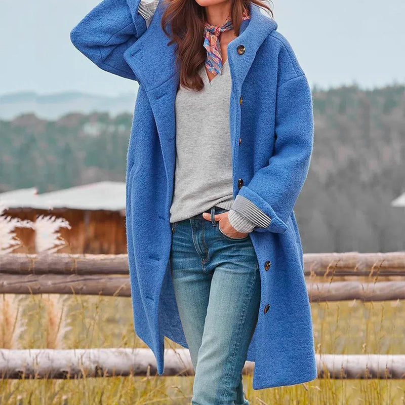 Lora | Women's Thick Winter Coat Elegant Long Casual Style - Zenovich