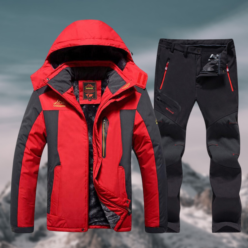 Tobias | Men's Waterproof Winter Outdoor Set Jacket & Pants - Zenovich