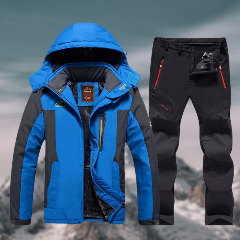 Tobias | Men's Waterproof Winter Outdoor Set Jacket & Pants - Zenovich
